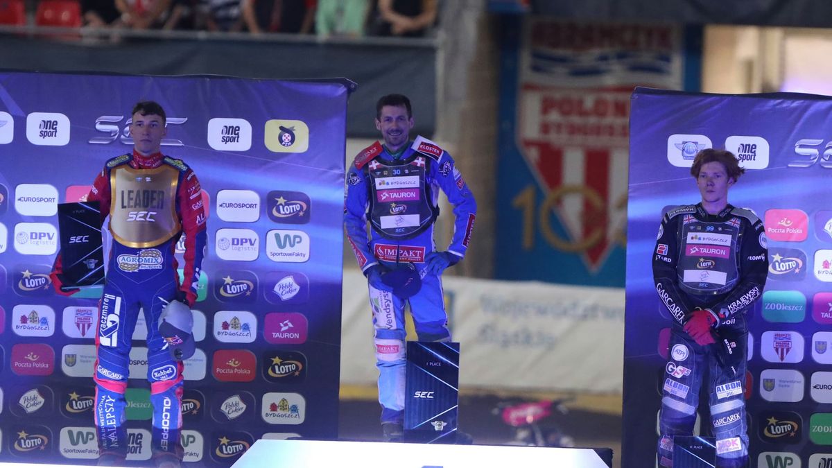 WP SportoweFakty / Michał Szmyd / Na zdjęciu: podium finału SEC w Bydgoszczy