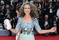 Andie MacDowell na czerwonym dywanie. Aktorka ma 63 lata i nie zamierza nic zmieniać