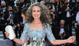 Andie MacDowell na czerwonym dywanie. Aktorka ma 63 lata i nie zamierza nic zmieniać