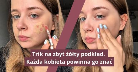 Podkład nie pasuje do karnacji? Ten trik może go uratować