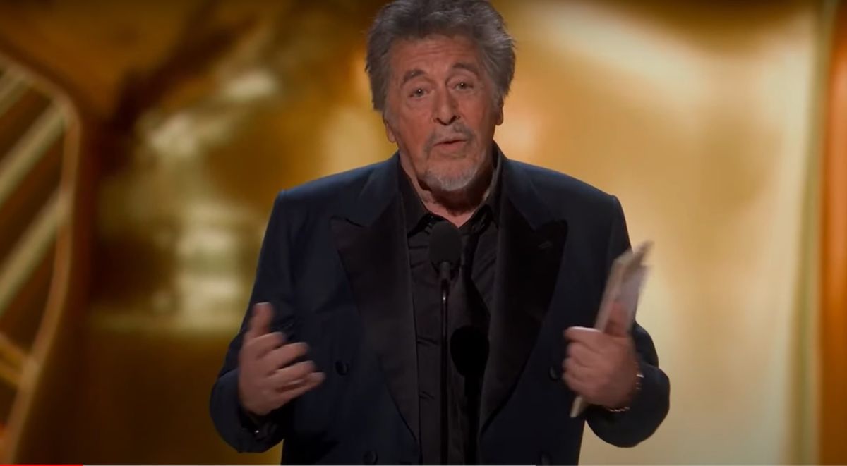 Al Pacino zaskoczył wszystkich na Oscarach