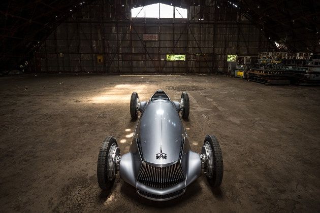 Infiniti Prototype 9 samochód prototyp góra