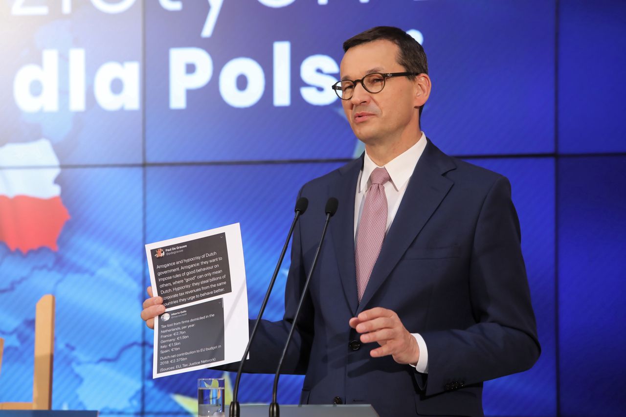 Premier Mateusz Morawiecki po szczycie unijnym: Platforma Obywatelska zgrzyta zębami