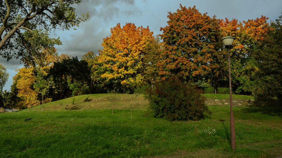 Złota jesień w Wągrowcu