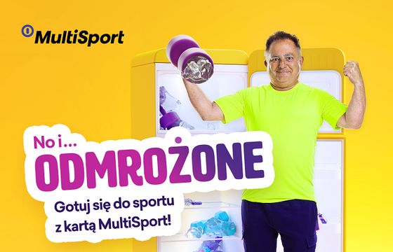 Robert Makłowicz w kampanii „Gotuj się do sportu" Multisport