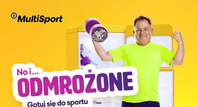 Robert Makłowicz w kampanii „Gotuj się do sportu" Multisport