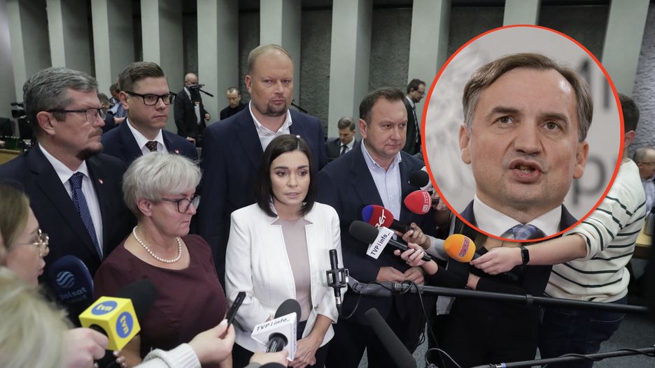Zbigniew Ziobro, który nie stawił się w po