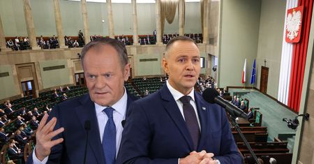 Tusk o Nawrockim na sali. "Może dotarły te słowa"