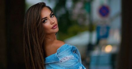 Piękna modelka na meczu Polaków. Wyglądała obłędnie