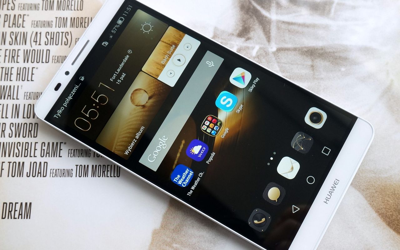 Huawei Ascend Mate7: jakość wykonania, ekran i czytnik linii papilarnych