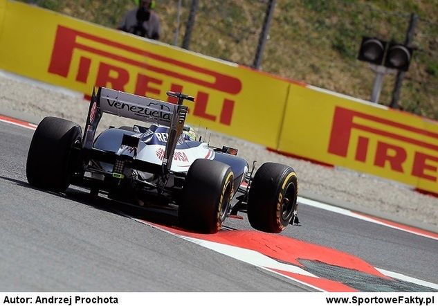 Pastor Maldonado w Hiszpanii