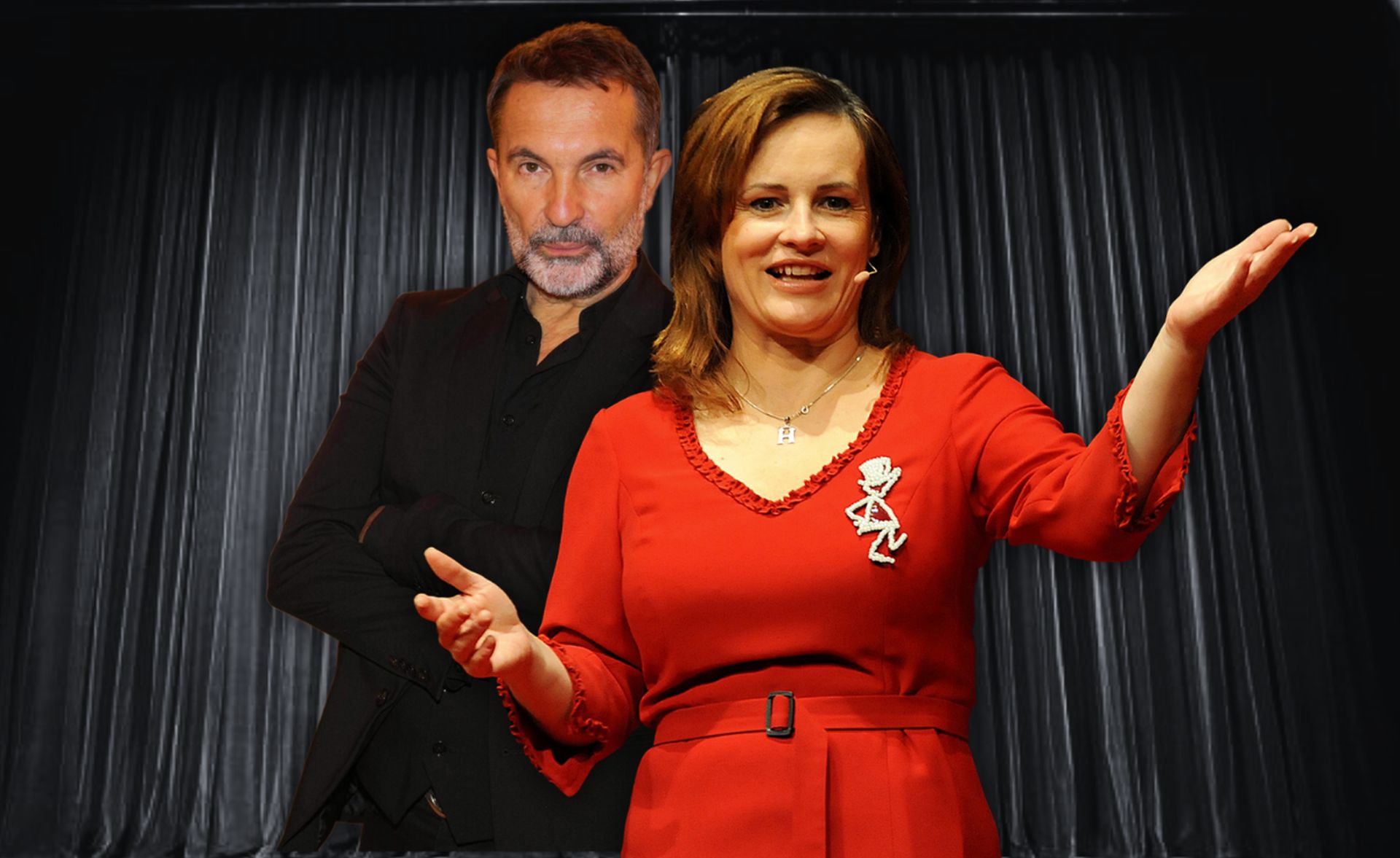 Dariusz Kamys i Joanna Kołaczkowska