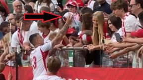 Było tuż po meczu. Nagrano, co zrobili polscy piłkarze