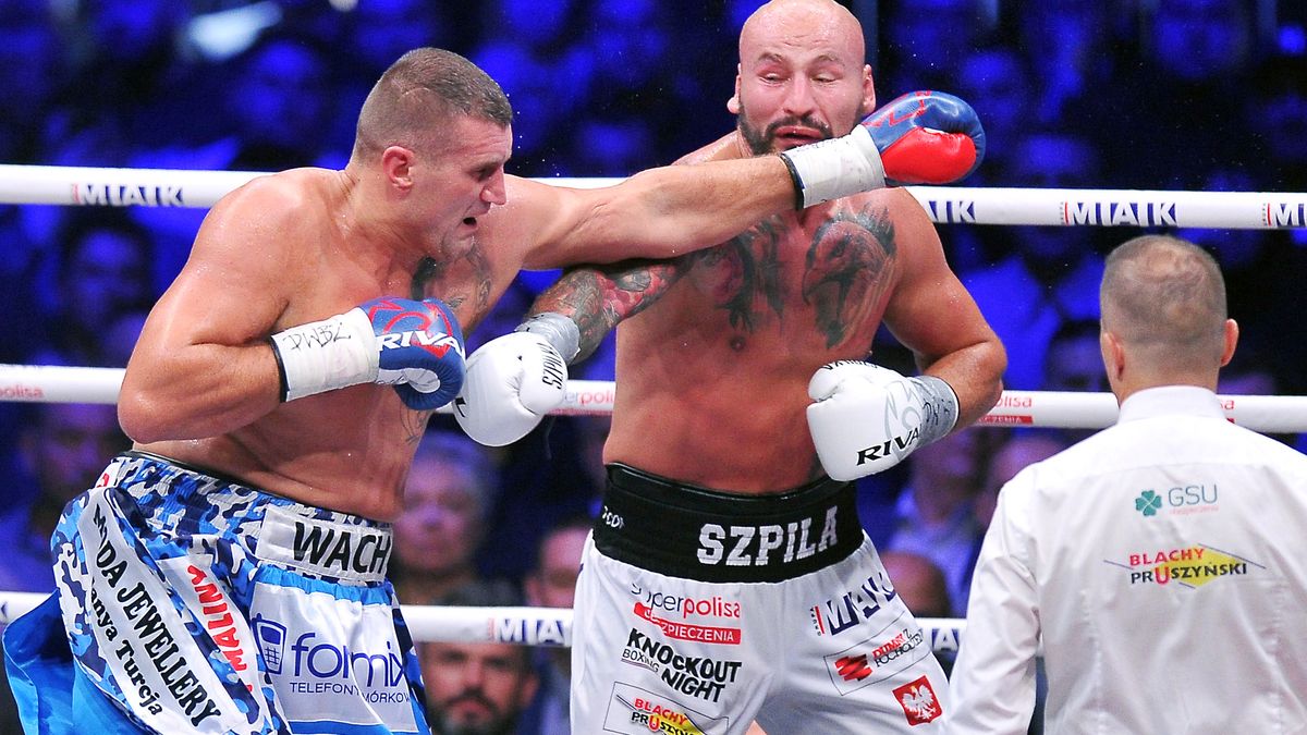 Newspix / Norbert Barczyk / PressFocus / Na zdjęciu: Mariusz Wach (z lewej) oraz Artur Szpilka