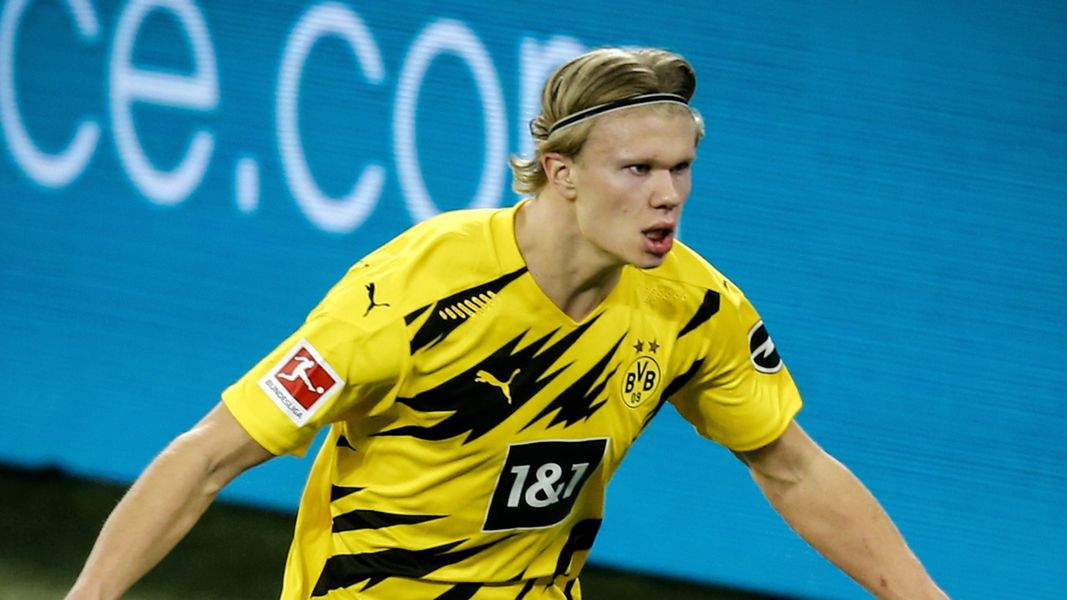 PAP/EPA / LEON KUEGELER / Na zdjęciu: Erling Haaland