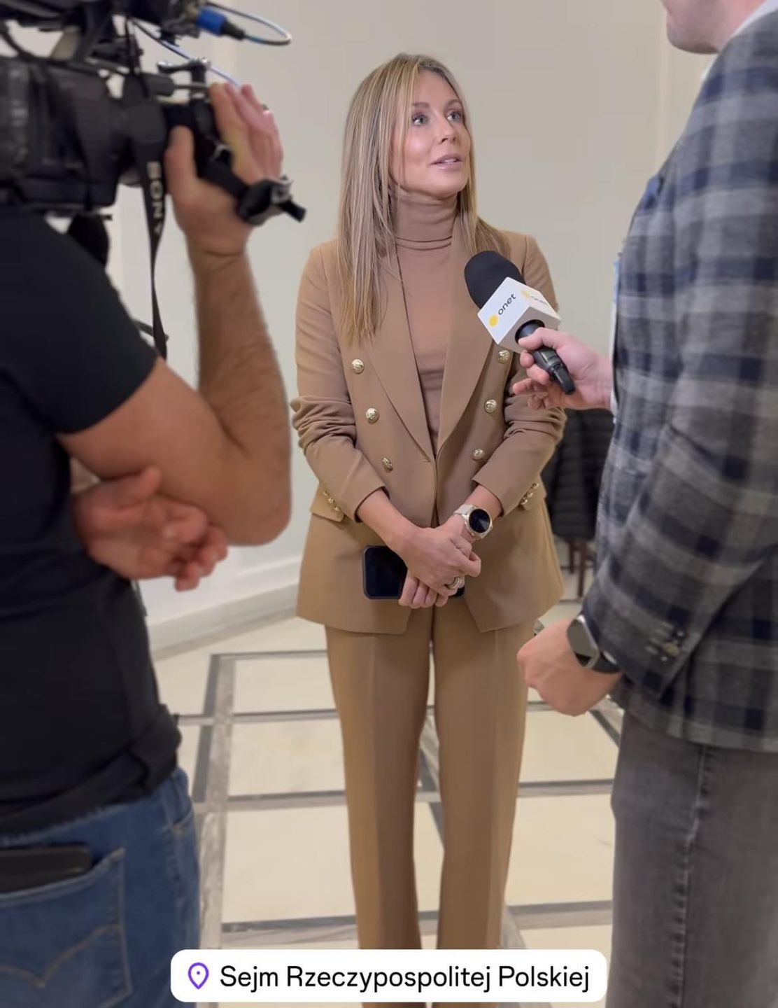 Małgorzata Rozenek znów pojawiła się w Sejmie. Padły mocne słowa