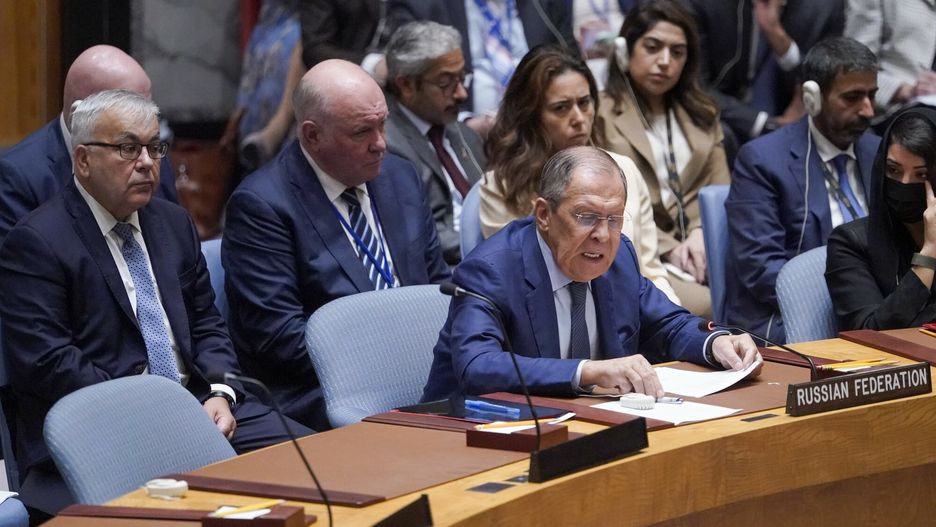 Minister spraw zagranicznych Rosji Siergiej Ławrow