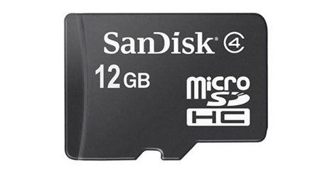 SanDisk wprowadza kartę pamięci microSDHC 12GB 1