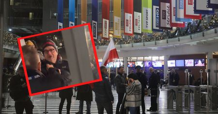 Czuchnowski próbował wejść do TVP. Doszło do szarpaniny