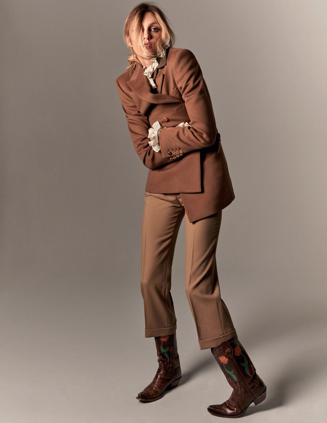 Anja Rubik w "Vogue Paris"