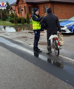 Pięciu nietrzeźwych rowerzystów w jeden dzień. Posypały się wysokie mandaty