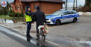 Pięciu nietrzeźwych rowerzystów w jeden dzień. Posypały się wysokie mandaty