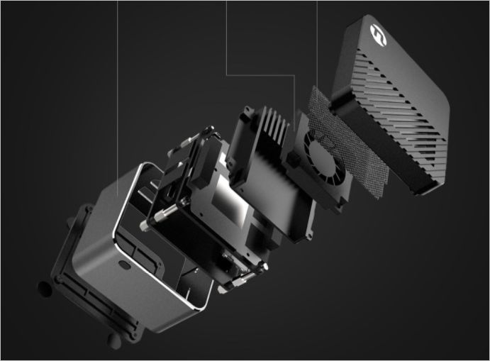 Miniaturowy komputer od Xiaomi. Jest wielkości kostki Rubika i mieści się w kieszeni 4