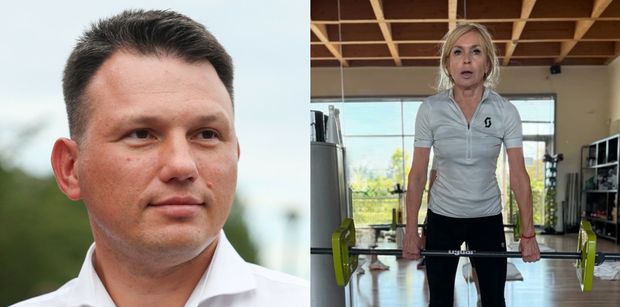 Monika Olejnik ze sztangą w dłoniach UDERZA w drwiącego z policjantek Mentzena: "Stop mizoginii"