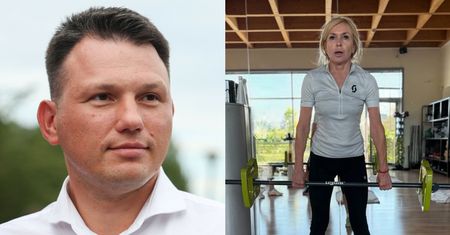 Monika Olejnik ze sztangą w dłoniach UDERZA w drwiącego z policjantek Mentzena: "Stop mizoginii"