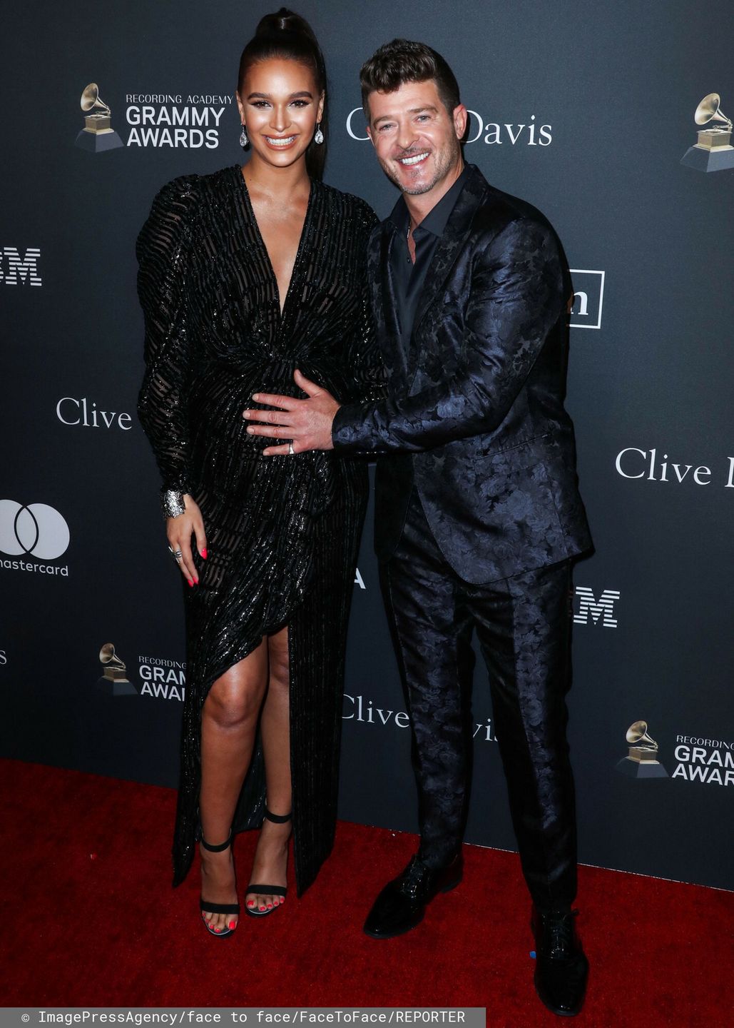 Robin Thicke i April Love Geary
