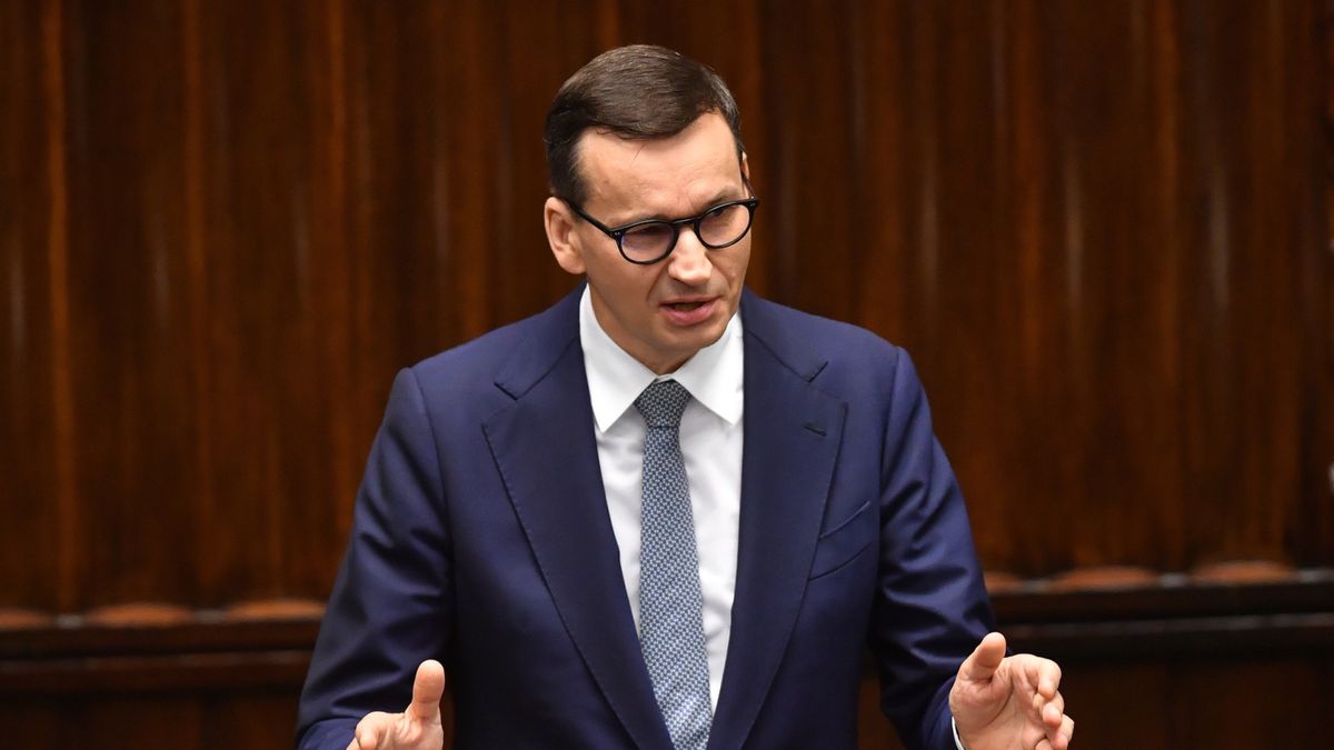 Premier Mateusz Morawiecki w Sejmie mówił o węglu