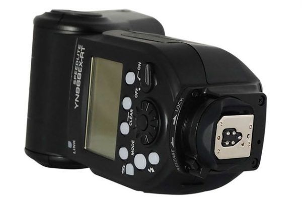 Yongnuo YN968EX-RT - lampa błyskowa ze światłem Led do filmowania 4