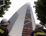 Chiny: Pożar na budowie najwyższego budynku świata