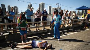 Dramatyczna walka szkockiego biegacza na trasie maratonu (galeria)