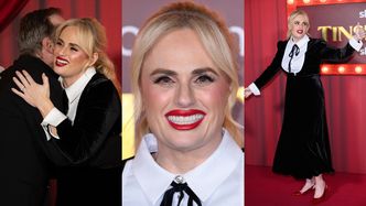 Odchudzona Rebel Wilson i jej śnieżnobiałe uzębienie dokazują na czerwonym dywanie (ZDJĘCIA)