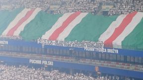 Kibice w Warszawie wywiesili baner. Uderzyli w kandydata na prezydenta