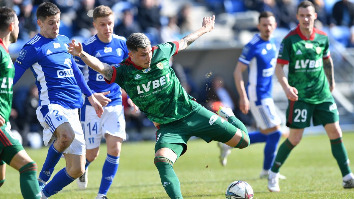 PAP/EPA / Piotr Nowak / Na zdjęciu od lewej: Damian Michalski  i Erik Exposito