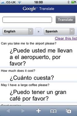 Google Translate specjalnie dla iPhone'a 1