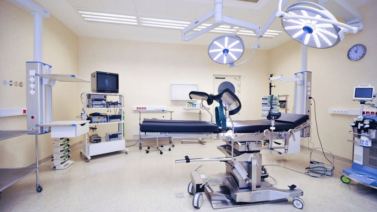 Sala operacyjna Szpitala na Klinach. To tu dokonywane są nowatorskie zabiegi neuromodulacji