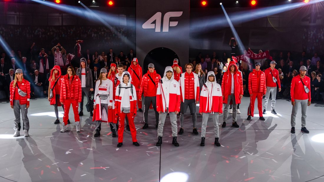 Materiały prasowe / Filip Okopny / Na zdjęciu: Kolekcja strojów marki 4F na zimowe igrzyska olimpijskie w Pjongczang