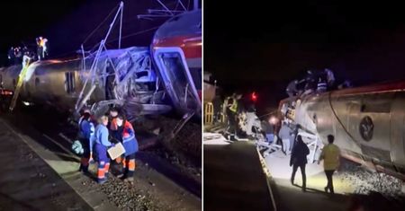 Dramat w Hiszpanii. Nagranie z miejsca katastrofy kolejowej