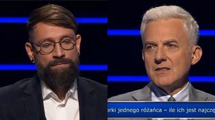 Pytanie o różaniec w "Milionerach". Uczestnik aż zamilkł