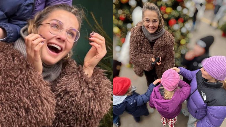 Małgorzata Socha relacjonuje rodzinny weekend