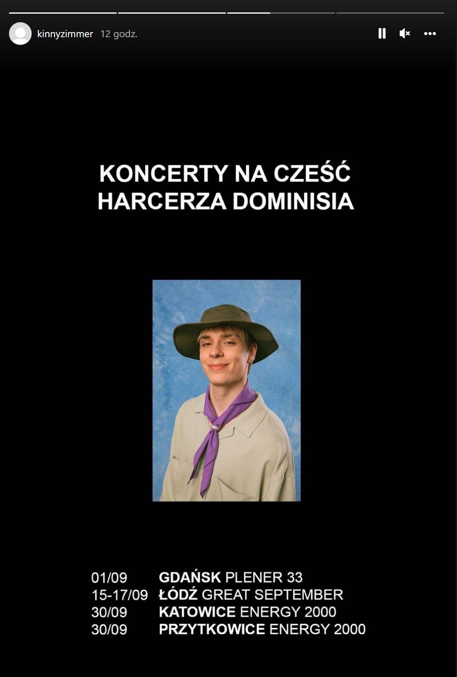 Kinny Zimmer, koncerty