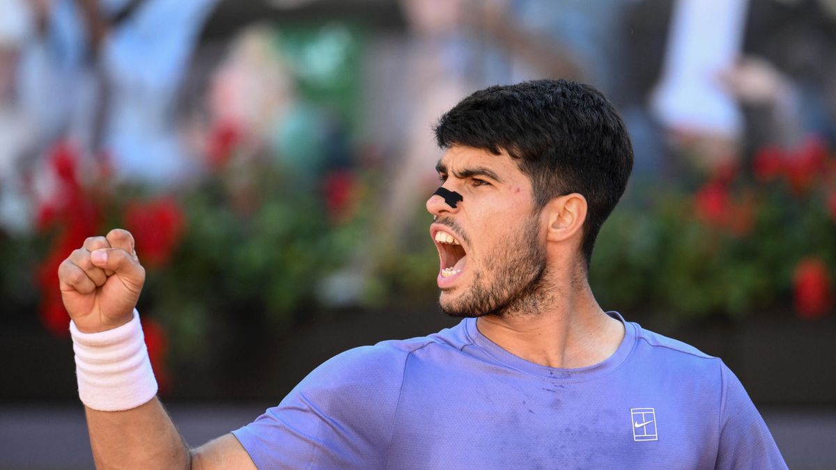 PAP/EPA / Fabio Frustaci / Na zdjęciu: Carlos Alcaraz