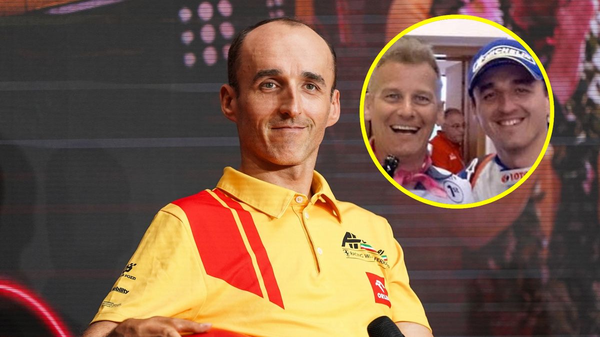 Materiały prasowe / Instagram / colin_clark_rally / Na zdjęciu: Robert Kubica, w kółku Colin Clark