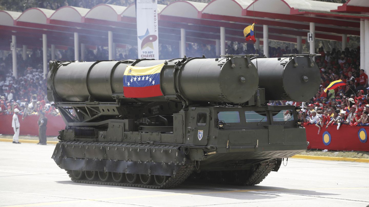 Wenezuelska wyrzutnia systemu S-300