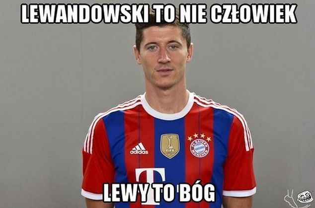 Lewandowski to nie człowiek