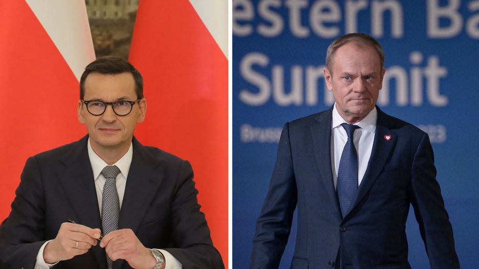 Tusk i Morawiecki