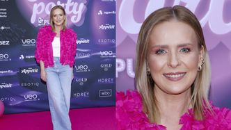 Odmieniona Aneta Zając bryluje na Pudelek Pink Party